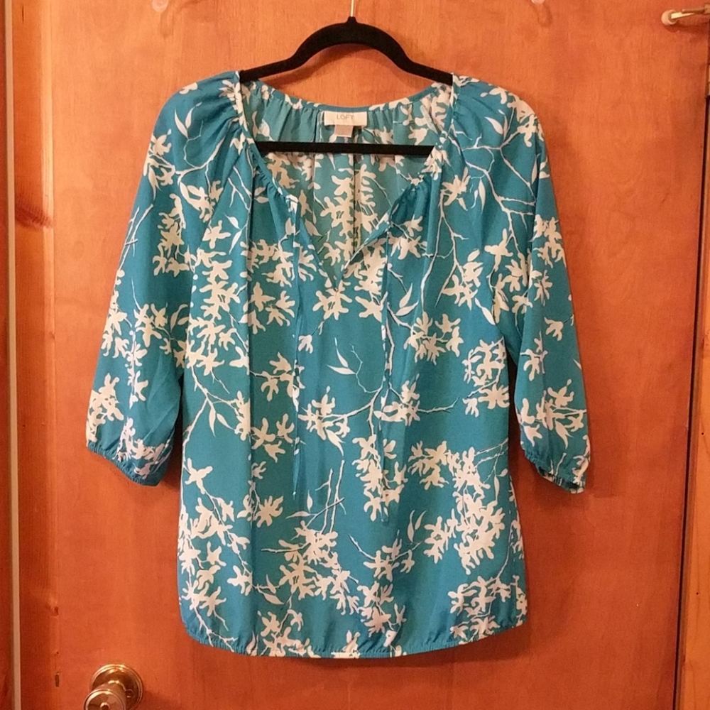 Loft brand Floral Shirt